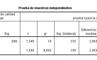 Asesoramiento en Prueba T de Student