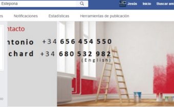 Configuración del Facebok de Decobello Pintura Decorativa