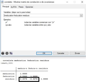 Prueba de Endogeneidad y Variables Instrumentales