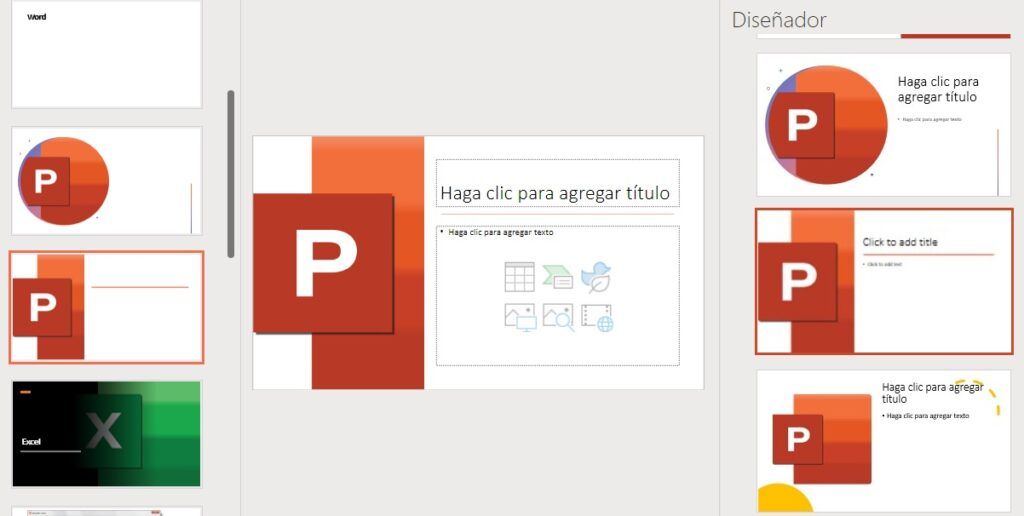 Presentación Con Diapositivas Con Powerpoint 365 En La Nube
